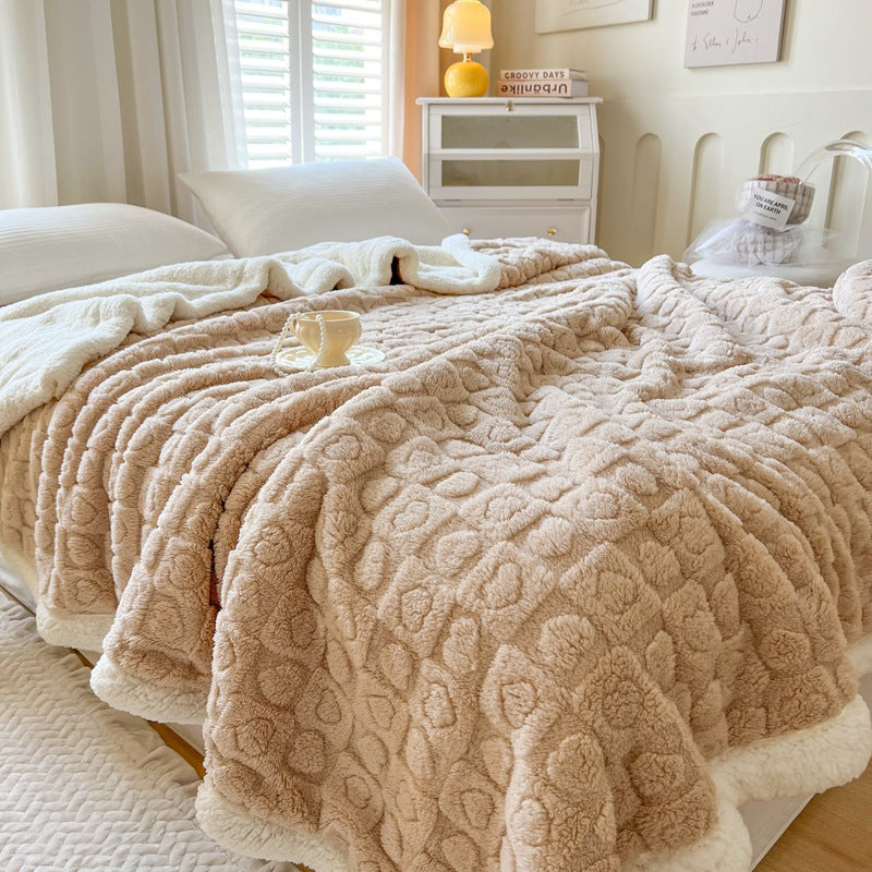 CozyCloud™ Textured Fleece Blanket