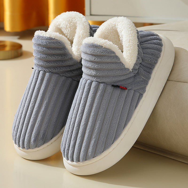 CozyCloud™ Plush Winter Slides