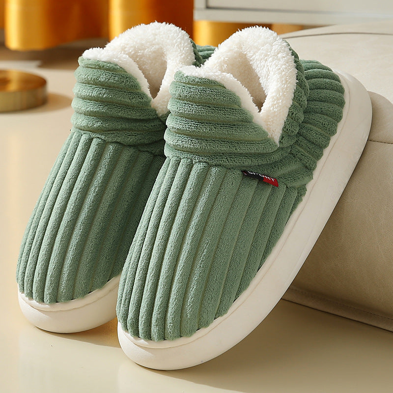 CozyCloud™ Plush Winter Slides