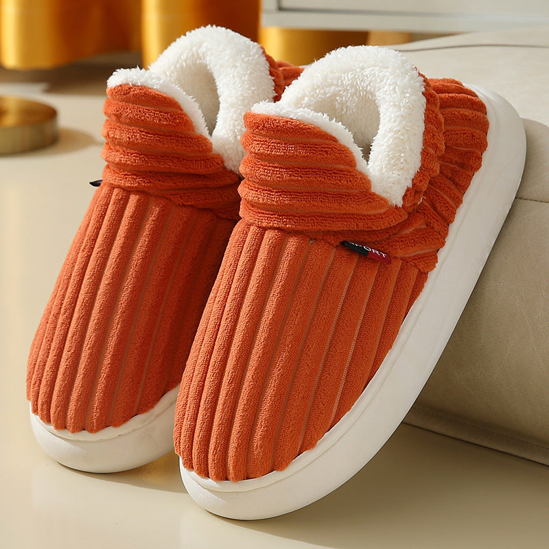 CozyCloud™ Plush Winter Slides