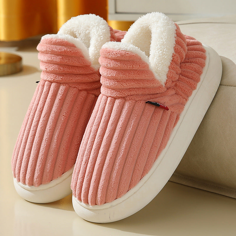 CozyCloud™ Plush Winter Slides