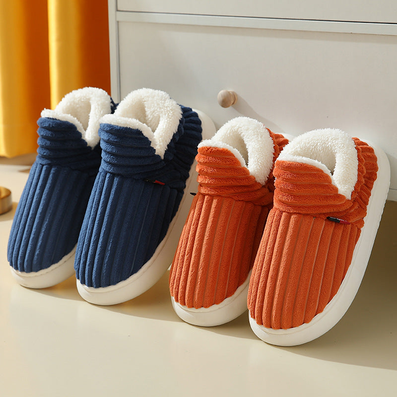 CozyCloud™ Plush Winter Slides
