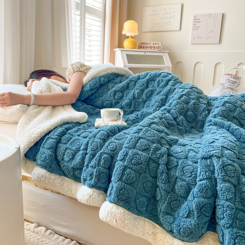 CozyCloud™ Textured Fleece Blanket